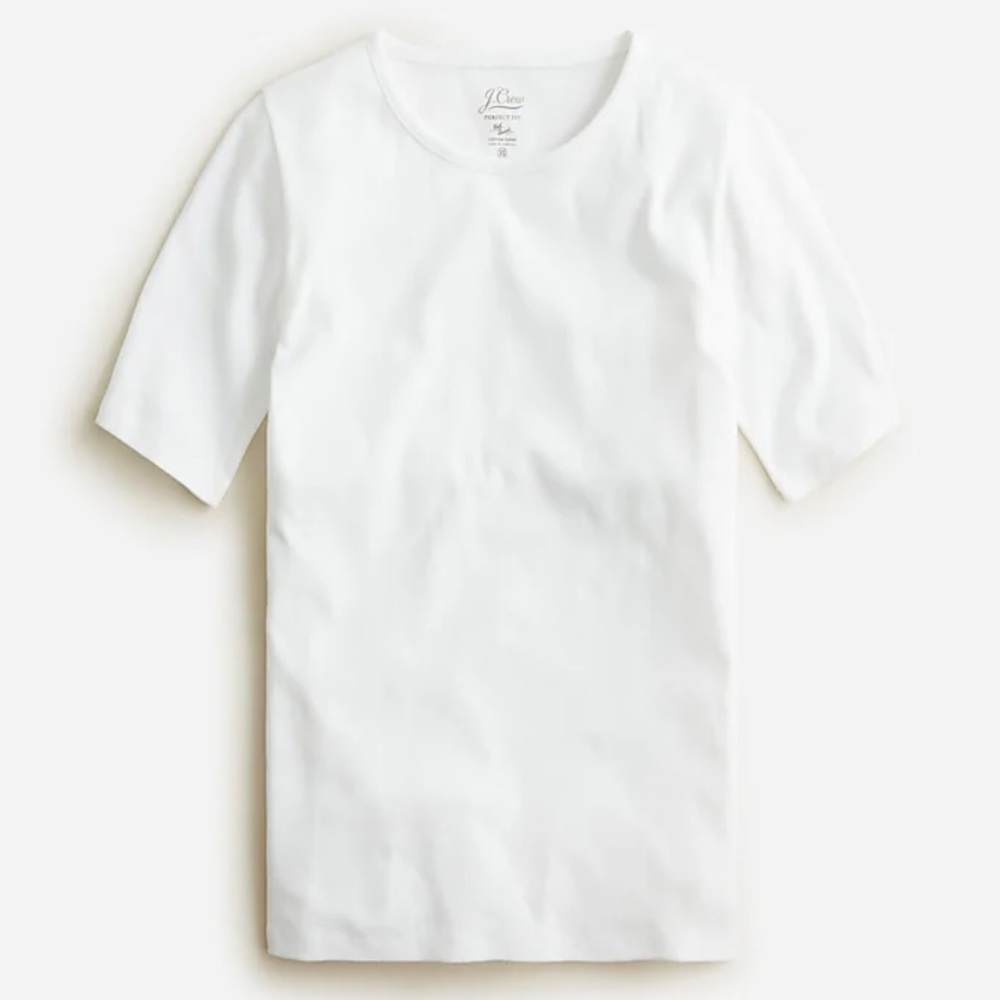 J-Crew extended short sleeve T-shirt